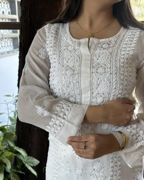 Kota Chikankari Kurta - Image 5