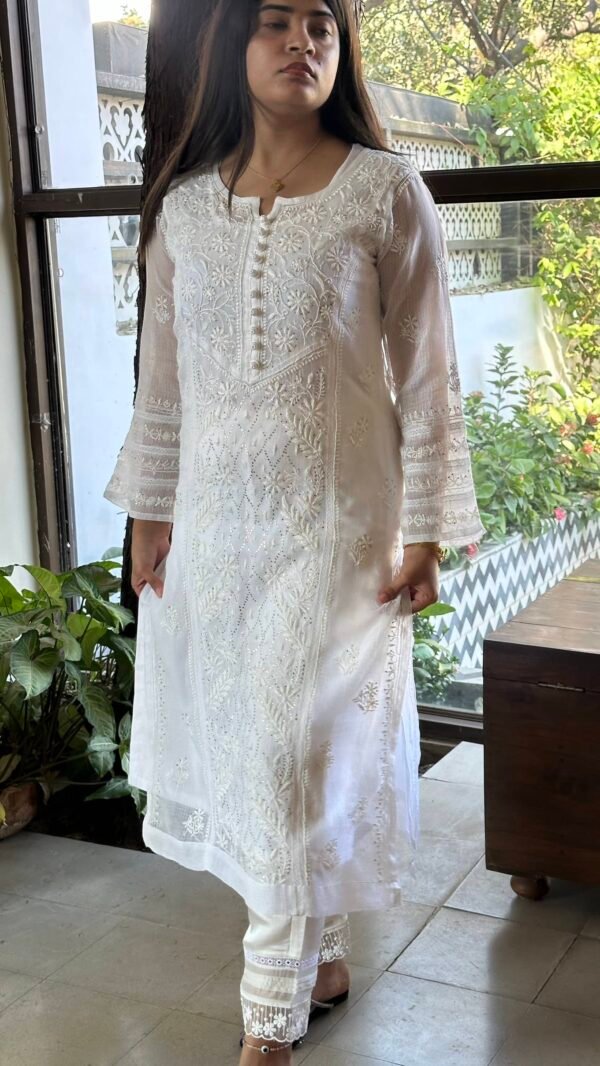 Kota Chikankari Kurta - Image 2