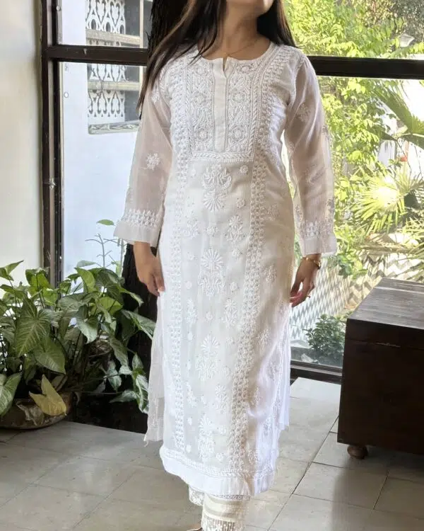 Kota Chikankari Kurta