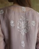 Lavender | Noor Applique Mukaish Kurta