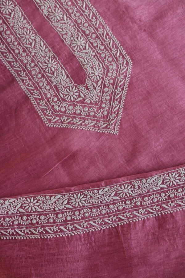 Linen Silk Men's Kurta Fabrics - Image 4