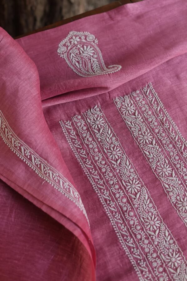 Linen Silk Men's Kurta Fabrics - Image 5