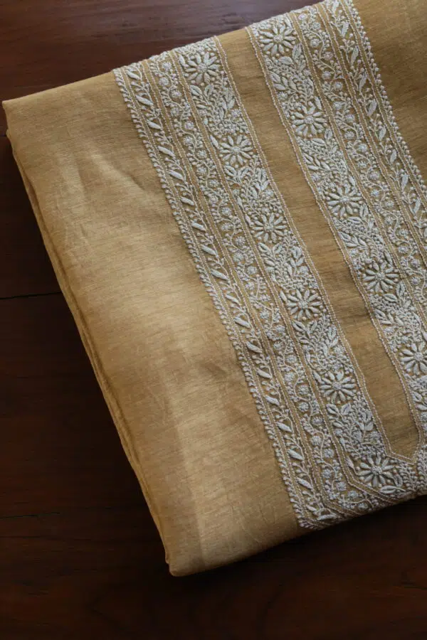 Linen Silk Men's Kurta Fabrics - Image 8