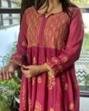 Malmal Chikankari Tunic Kurtas
