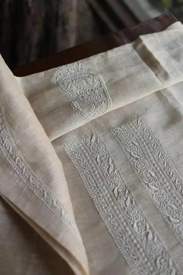 Linen Silk Men's Kurta Fabrics - Image 3