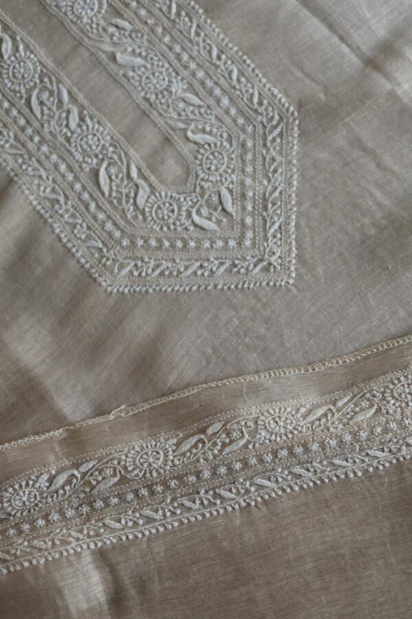 Linen Silk Men's Kurta Fabrics - Image 7
