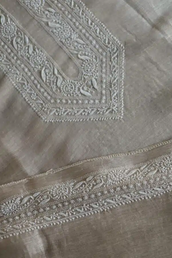 Linen Silk Men's Kurta Fabrics - Image 7
