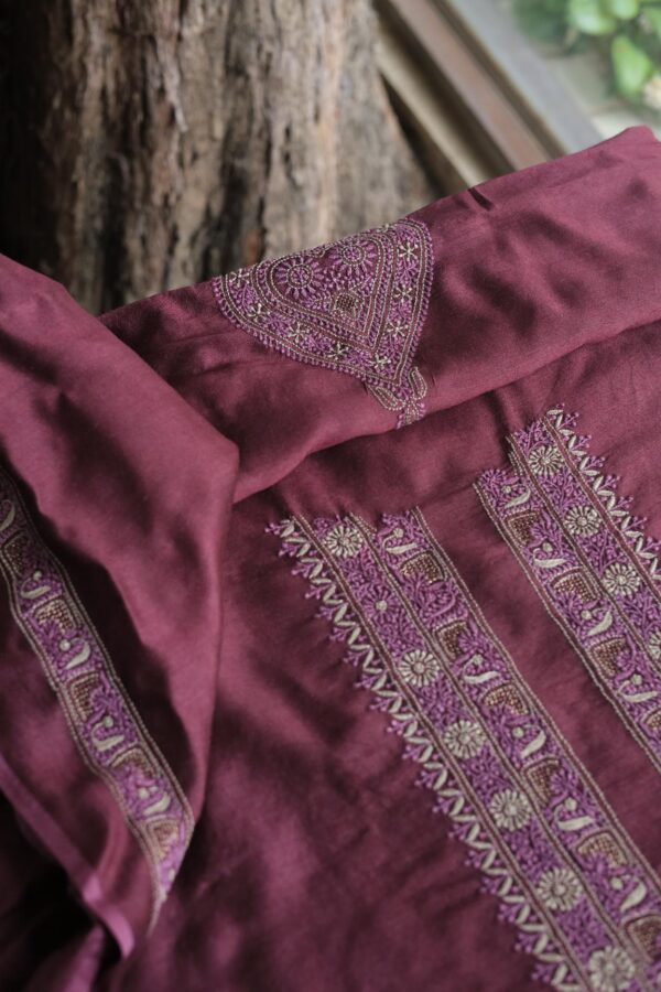 Moonga Silk Men's Kurta Fabrics - Image 6