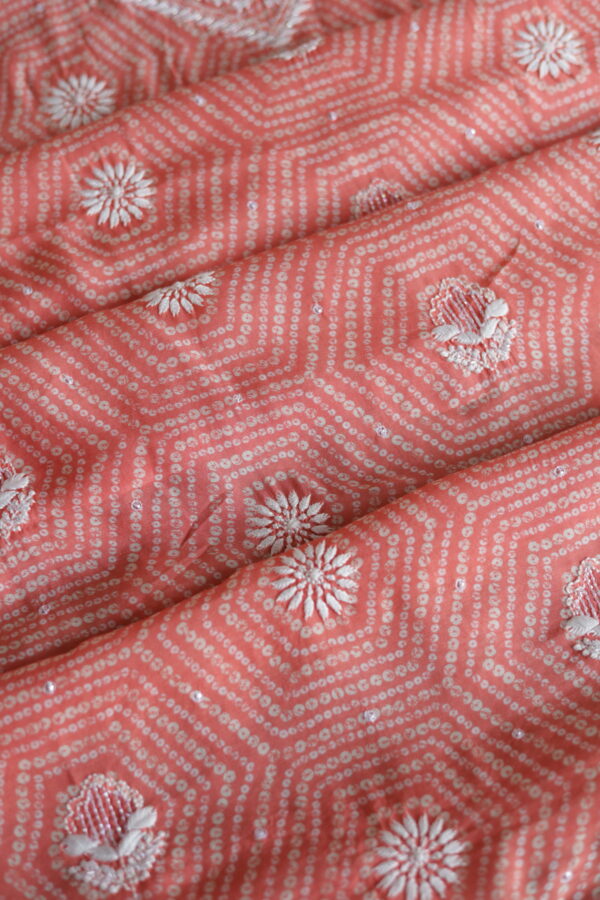 Muslin Chikankari Kurta Fabrics - Image 10