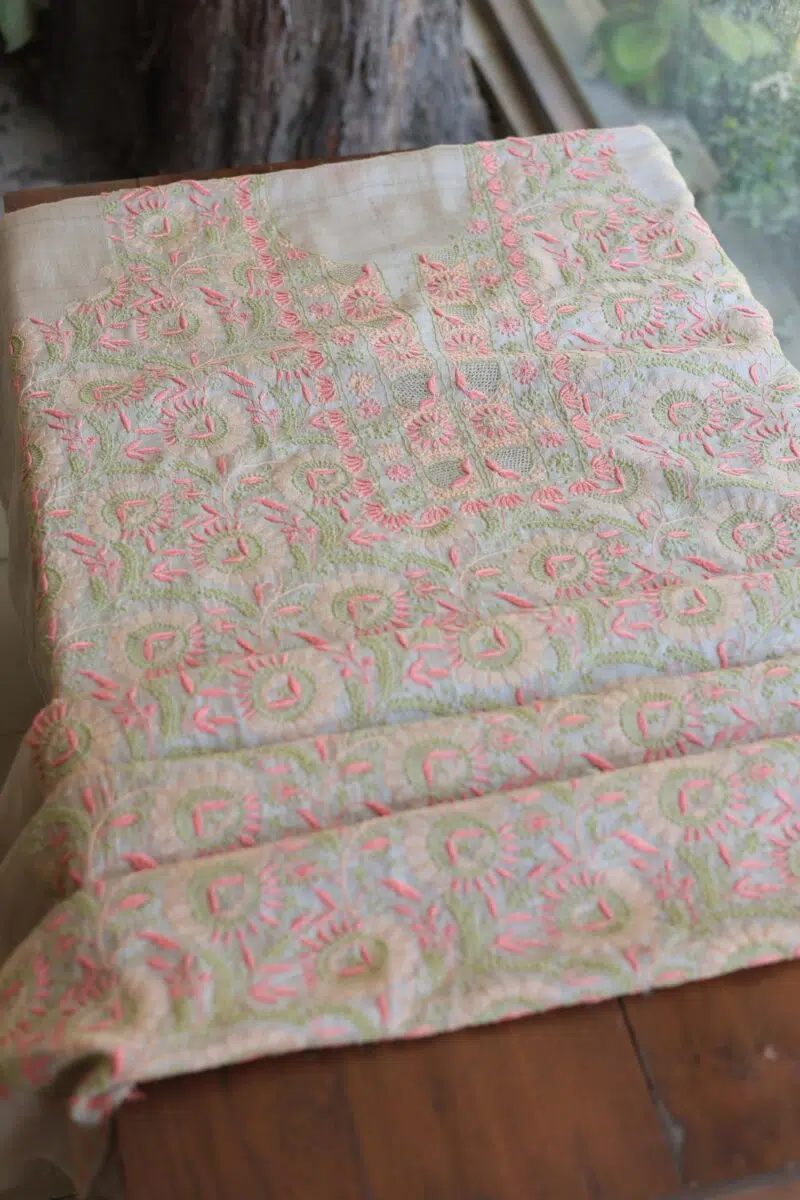 Natural Tussar Silk Fabrics