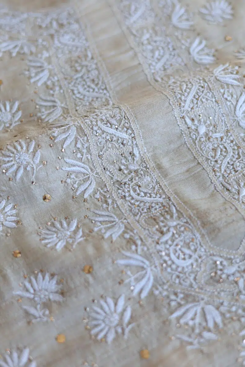 Natural Tussar Silk Fabrics