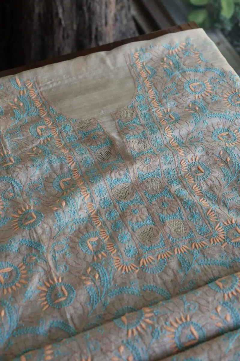 Natural Tussar Silk Fabrics