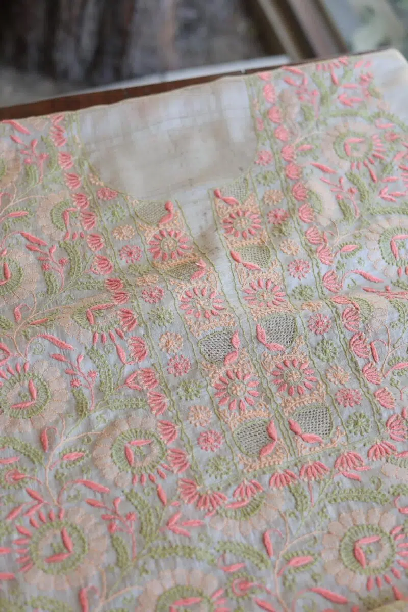 Natural Tussar Silk Fabrics