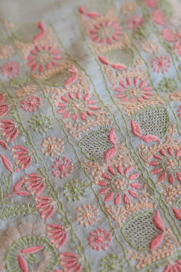 Natural Tussar Silk Fabrics - Image 15