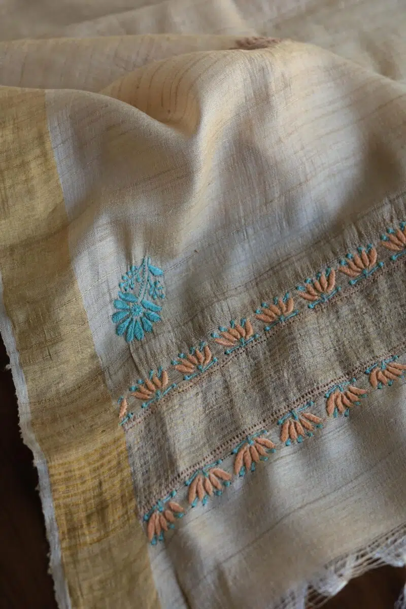 Natural Tussar Silk Fabrics