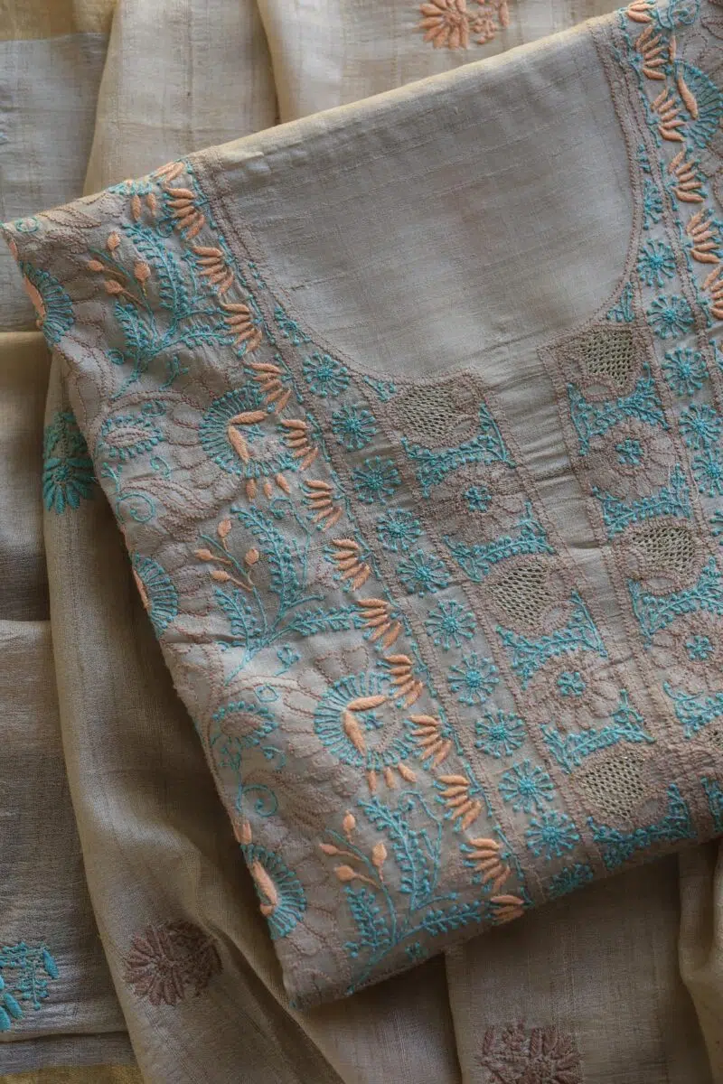 Natural Tussar Silk Fabrics