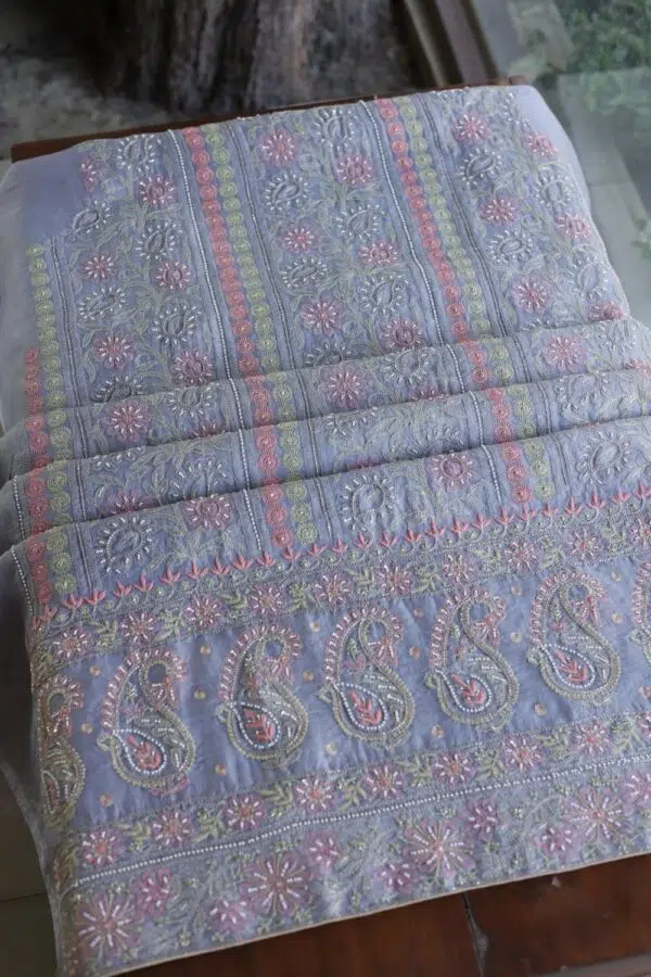 Noor Banarsi Organza Fabrics - Image 5