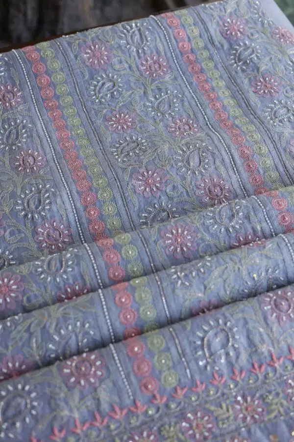 Noor Banarsi Organza Fabrics - Image 8