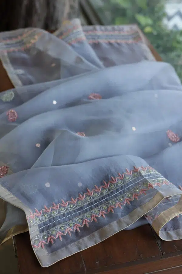 Noor Banarsi Organza Fabrics - Image 11