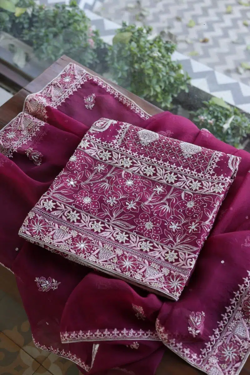 Noor Banarsi Organza Fabrics