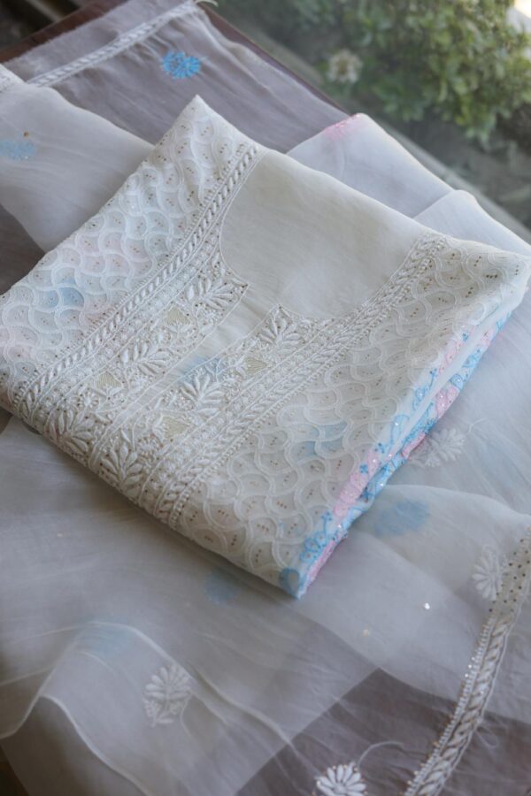 Noor | Organza Silk Fabrics - Image 3