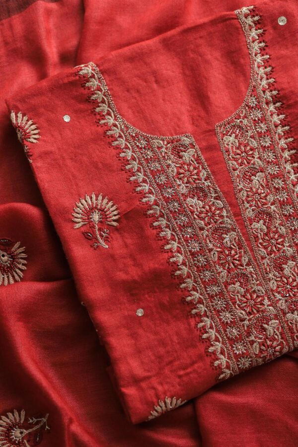 Pashmina x Chikankari Fabrics - Image 10