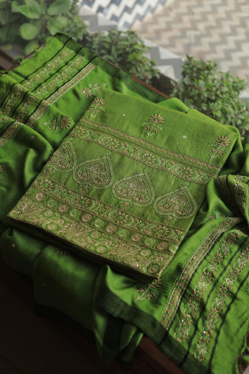 Pashmina x Chikankari Fabrics