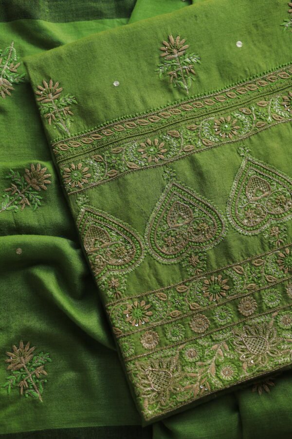 Pashmina x Chikankari Fabrics - Image 2