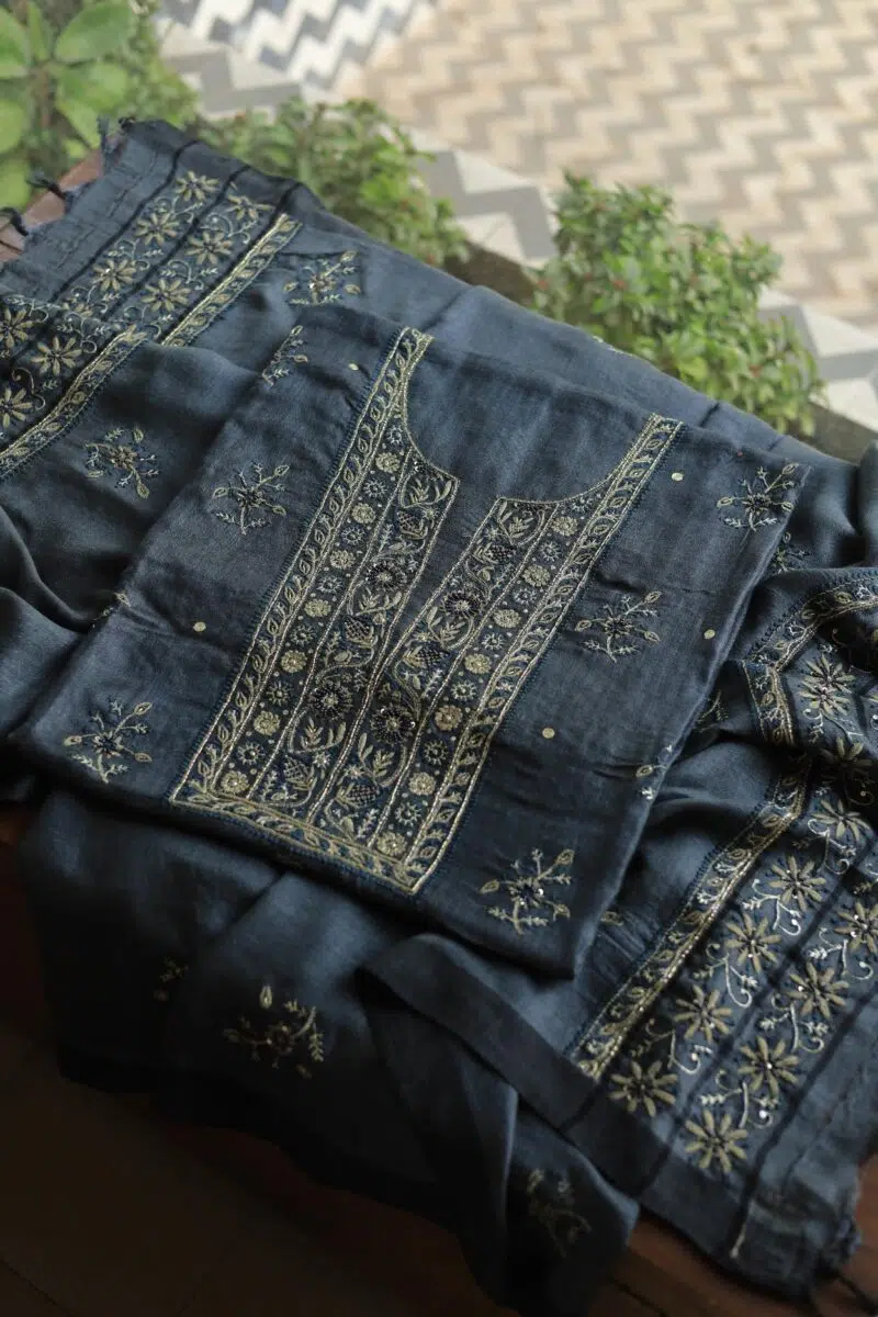 Pashmina x Chikankari Fabrics