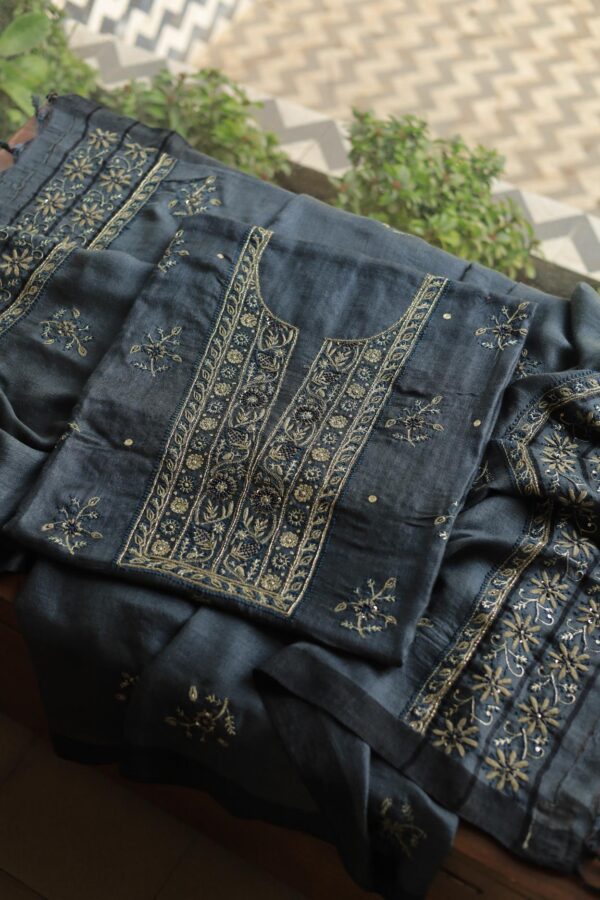 Pashmina x Chikankari Fabrics - Image 5