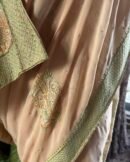 Pure Georgette Fine Chikankari Saree