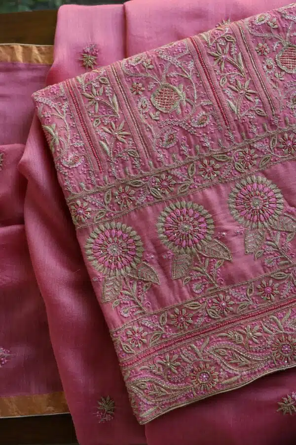 Roheen Moonga Silk Fabrics - Image 3