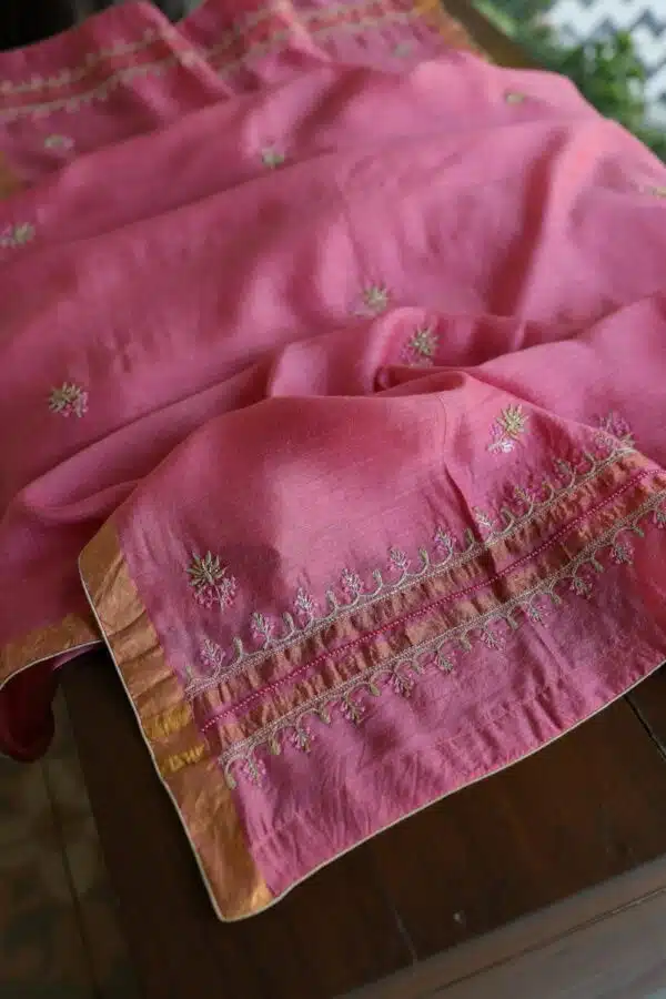 Roheen Moonga Silk Fabrics - Image 9