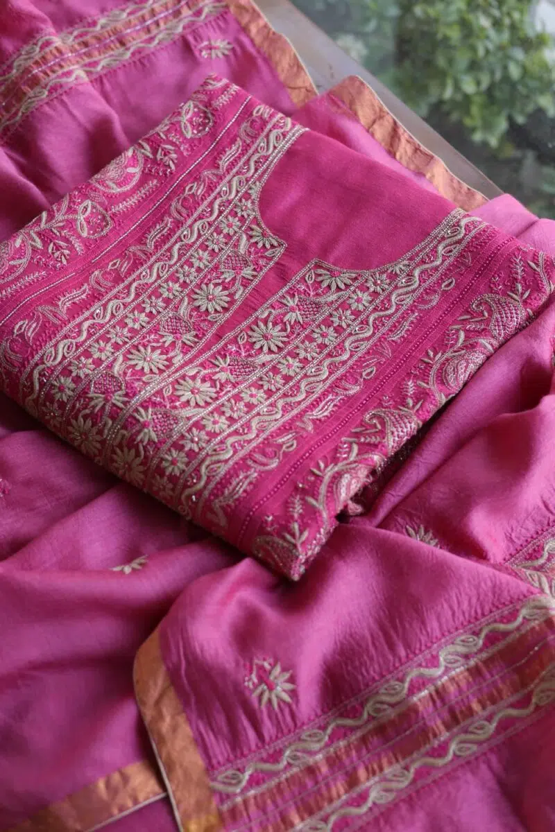 Roheen Moonga Silk Fabrics
