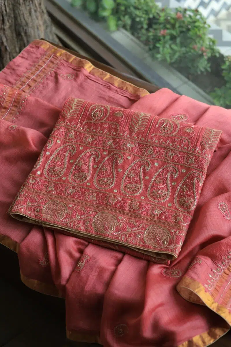 Roheen Moonga Silk Fabrics