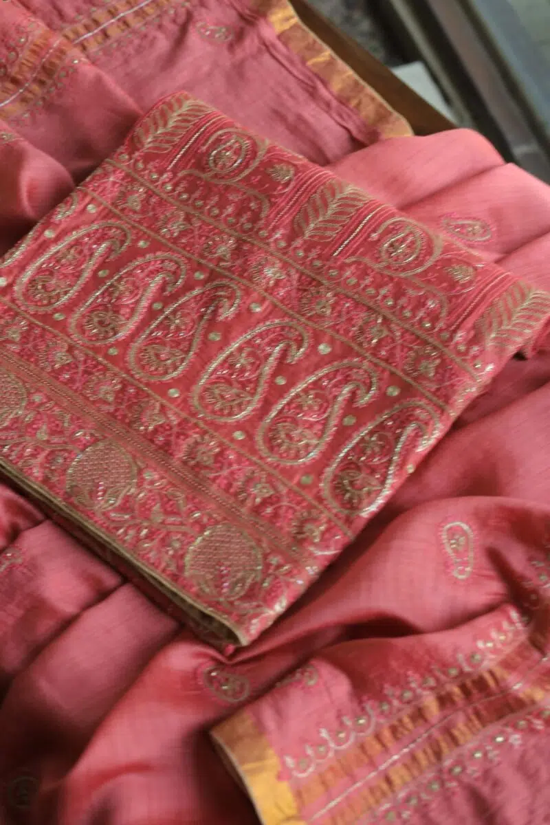 Roheen Moonga Silk Fabrics