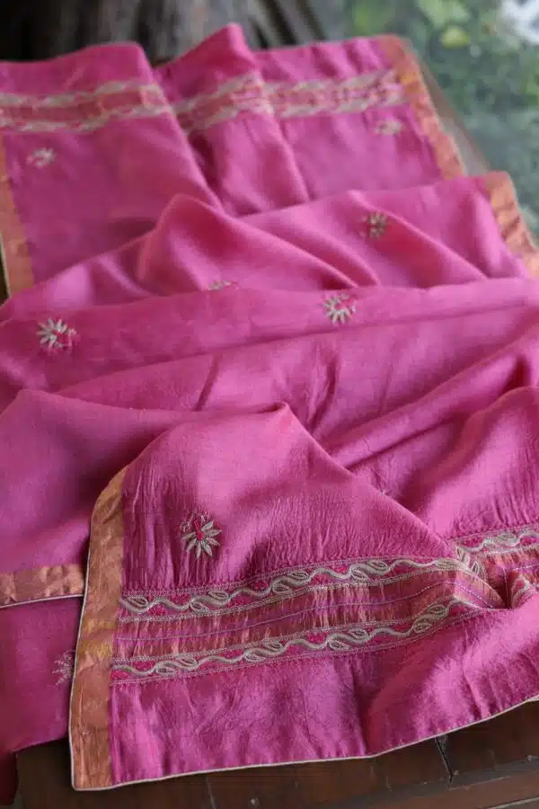 Roheen Moonga Silk Fabrics - Image 9