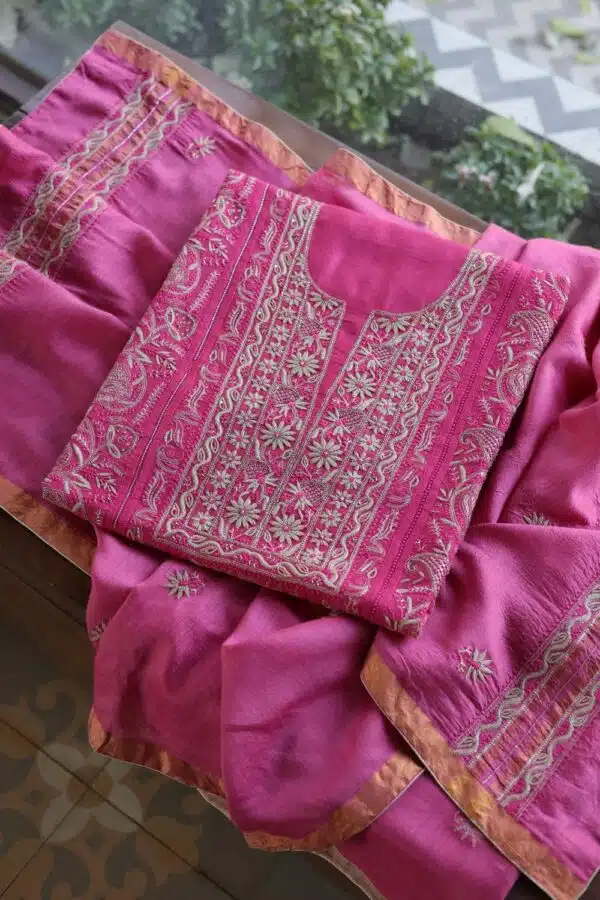 Roheen Moonga Silk Fabrics