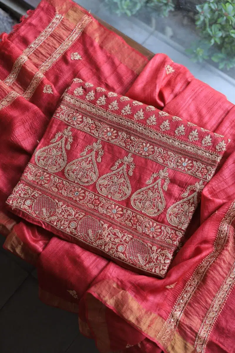 Roheen Tussar Silk Fabrics