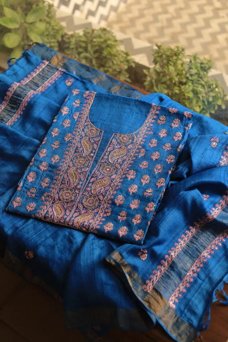 Roheen Tussar Silk Fabrics