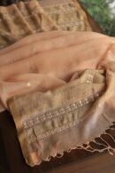 Silk Kota Chikankari fabric