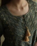 Tissue Silk Chikankari Bhopali Kurta Set