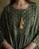 Tissue Silk Chikankari Bhopali Kurta Set
