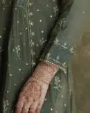 Tissue Silk Chikankari Bhopali Kurta Set
