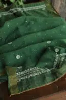 Banarasi Zari Chanderi Unstitched Chikankari Fabrics