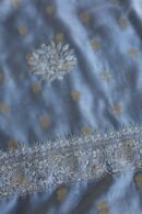 Banarasi Zari Chanderi Unstitched Chikankari Fabrics