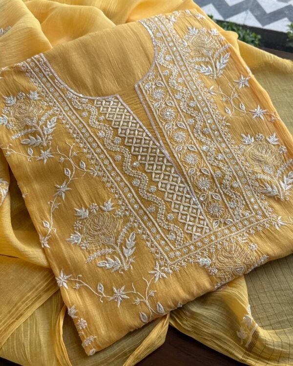 Malmal Sequins Kurta Sets l