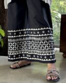Black & White Daraz Chikankari Palazzo