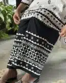 Black & White Daraz Chikankari Palazzo