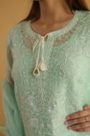 Chikankari x Applique Organza